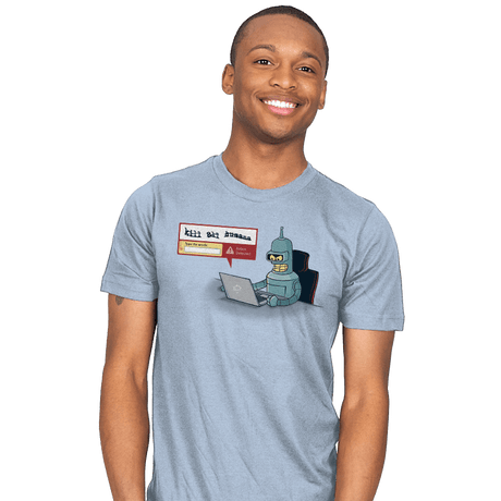 Robot Detector - Mens T-Shirts RIPT Apparel