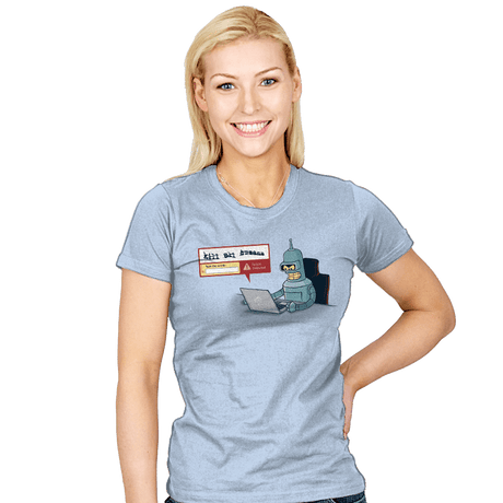 Robot Detector - Womens T-Shirts RIPT Apparel