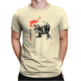 Robot Lizard King Exclusive - Mens Premium T-Shirts RIPT Apparel Small / Natural