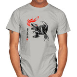 Robot Lizard King Exclusive - Mens T-Shirts RIPT Apparel Small / Ice Grey