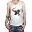 Robot Lizard King Exclusive - Tanktop Tanktop RIPT Apparel