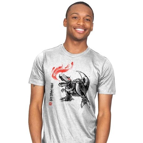 Robot Lizard King - Mens T-Shirts RIPT Apparel