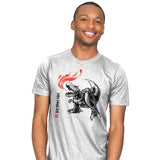 Robot Lizard King - Mens T-Shirts RIPT Apparel Small / White