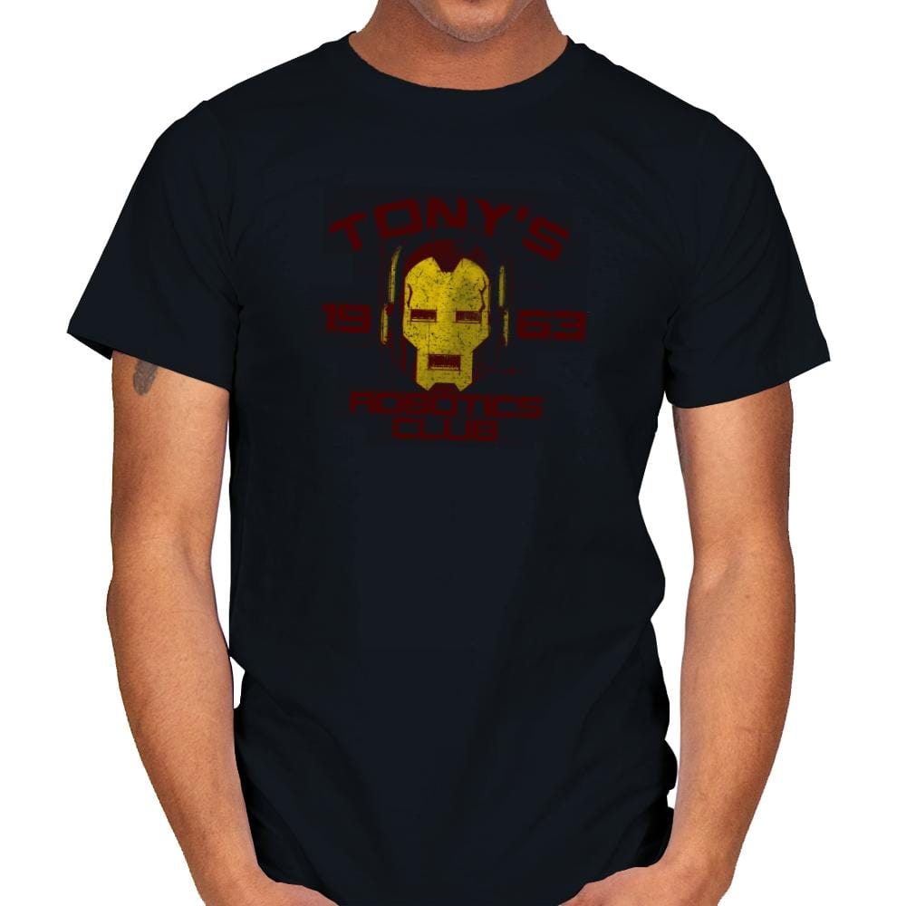 Robotics Club Exclusive - Mens T-Shirts RIPT Apparel Small / Black
