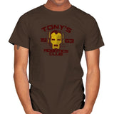 Robotics Club Exclusive - Mens T-Shirts RIPT Apparel Small / Dark Chocolate
