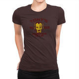 Robotics Club Exclusive - Womens Premium T-Shirts RIPT Apparel Small / Dark Chocolate