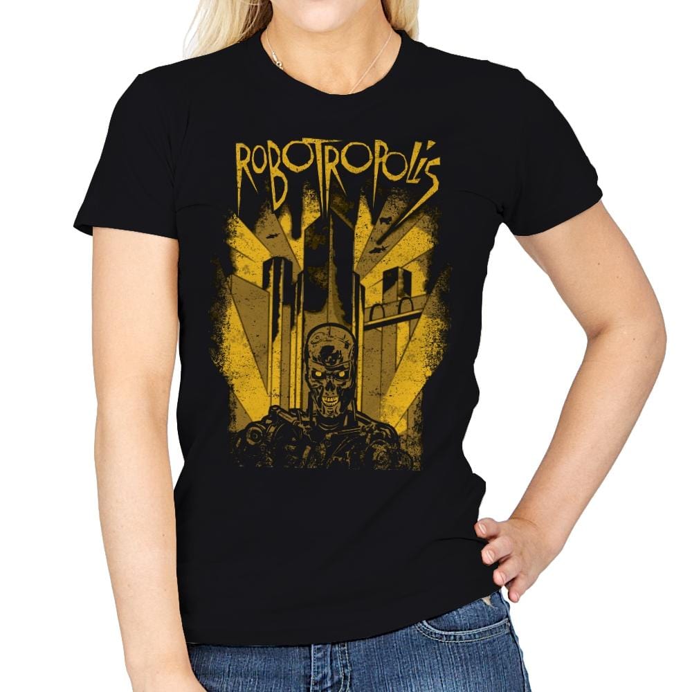 Robotropolis - Womens T-Shirts RIPT Apparel Small / 151515