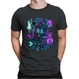 Robots & Faith - Mens Premium T-Shirts RIPT Apparel Small / Heavy Metal