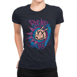 Rock-90s - Womens Premium T-Shirts RIPT Apparel Small / Midnight Navy