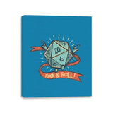 Rock and Rollplay - Canvas Wraps Canvas Wraps RIPT Apparel 11x14 / Sapphire