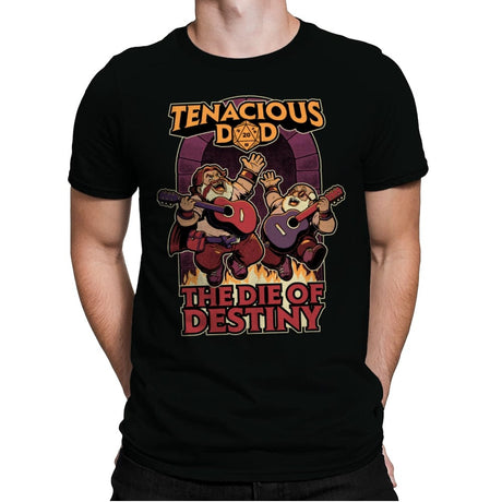Rock Band Destiny RPG - Mens Premium T-Shirts RIPT Apparel Small / Black