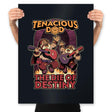 Rock Band Destiny RPG - Prints Posters RIPT Apparel 18x24 / Black