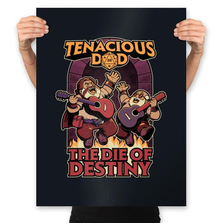 Rock Band Destiny RPG - Prints Posters RIPT Apparel 18x24 / Black