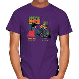 Rock 'em Sock 'em Justice Exclusive - Mens T-Shirts RIPT Apparel Small / Purple