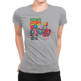 Rock 'em Sock 'em Rivals Exclusive - Womens Premium T-Shirts RIPT Apparel Small / Heather Grey