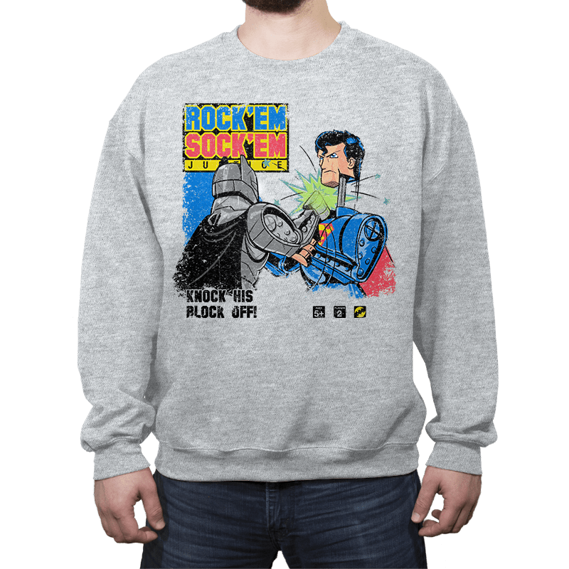 Rock'em Sock'em Super Friends - Crew Neck Crew Neck RIPT Apparel