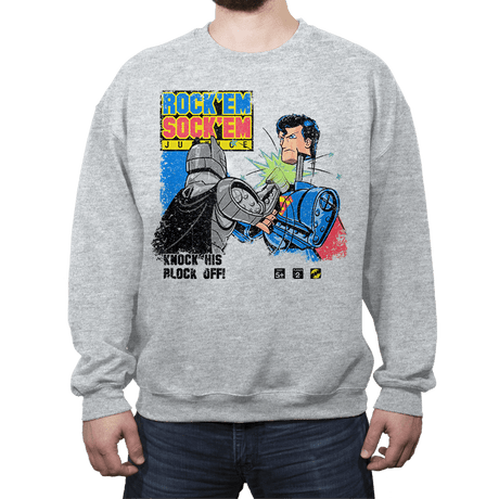 Rock'em Sock'em Super Friends - Crew Neck Crew Neck RIPT Apparel