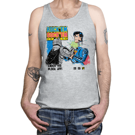 Rock 'em Sock 'em Super Friends Exclusive - Tanktop Tanktop RIPT Apparel