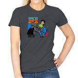 Rock 'em Sock 'em Super Friends Exclusive - Womens T-Shirts RIPT Apparel Small / Charcoal