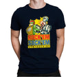 Rock'em Sock'em Synthezoids - Mens Premium T-Shirts RIPT Apparel Small / Midnight Navy
