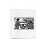 Rock Paper Scissors Mexican Standoff - Canvas Wraps Canvas Wraps RIPT Apparel 8x10 / White