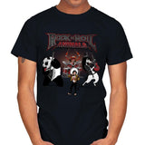 Rock & Roll Animals - Mens T-Shirts RIPT Apparel Small / Black