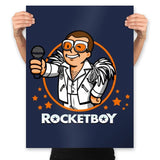 Rocket Boy - Prints Posters RIPT Apparel 18x24 / Navy