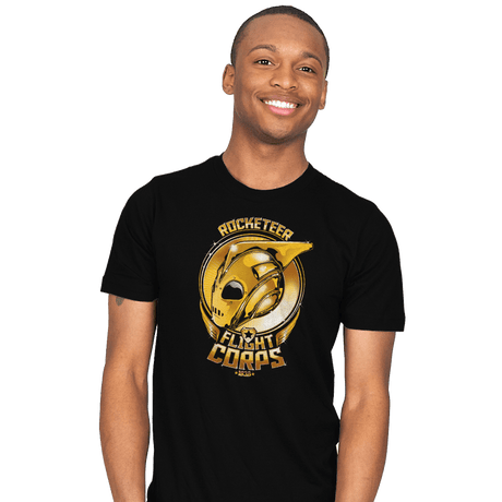 Rocketeer Flight Corps - Mens T-Shirts RIPT Apparel