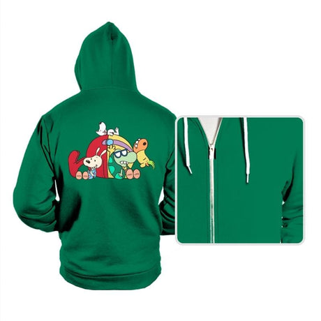 Rocknuts - Hoodies Hoodies RIPT Apparel Small / Kelly