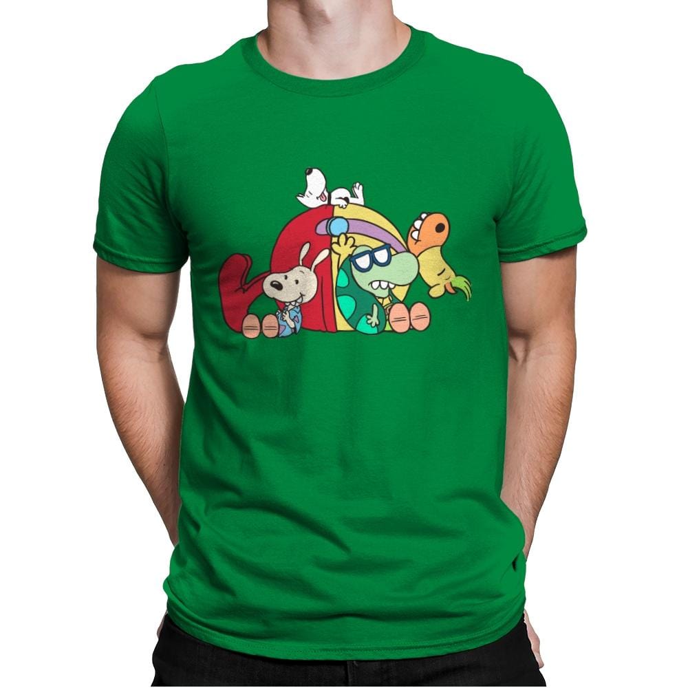 Rocknuts - Mens Premium T-Shirts RIPT Apparel Small / Kelly
