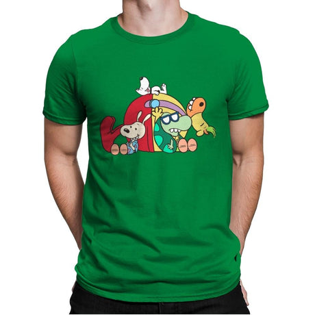 Rocknuts - Mens Premium T-Shirts RIPT Apparel Small / Kelly