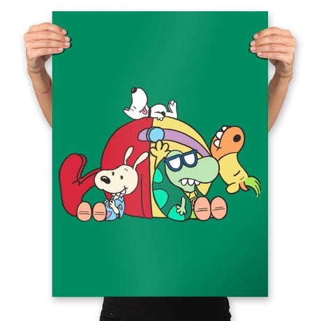 Rocknuts - Prints Posters RIPT Apparel 18x24 / Kelly