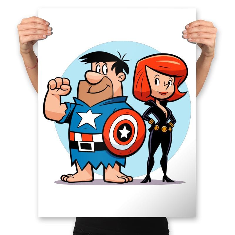 Rockvengers Assemble! - Prints Posters RIPT Apparel 18x24 / White