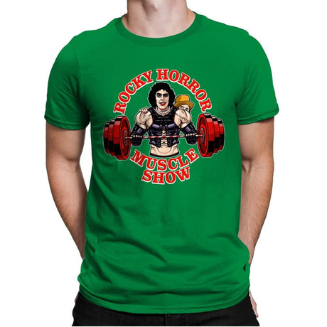 Rocky Horror Muscle Show - Mens Premium T-Shirts RIPT Apparel Small / Kelly