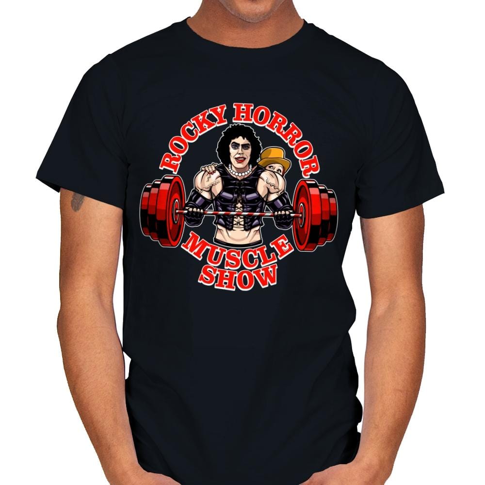 Rocky Horror Muscle Show - Mens T-Shirts RIPT Apparel Small / Black