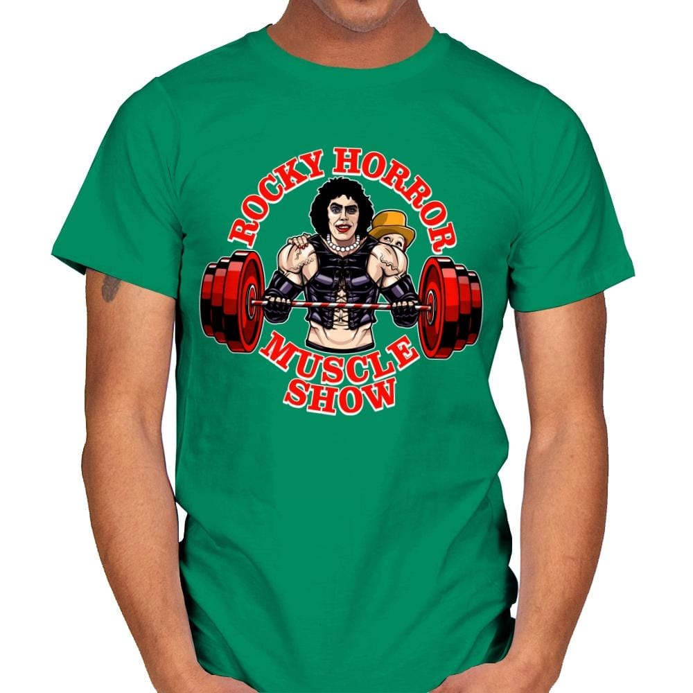 Rocky Horror Muscle Show - Mens T-Shirts RIPT Apparel Small / Kelly