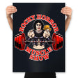Rocky Horror Muscle Show - Prints Posters RIPT Apparel 18x24 / Black