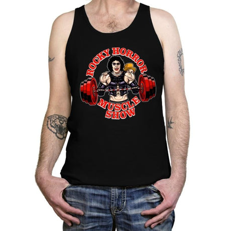 Rocky Horror Muscle Show - Tanktop Tanktop RIPT Apparel X-Small / Black