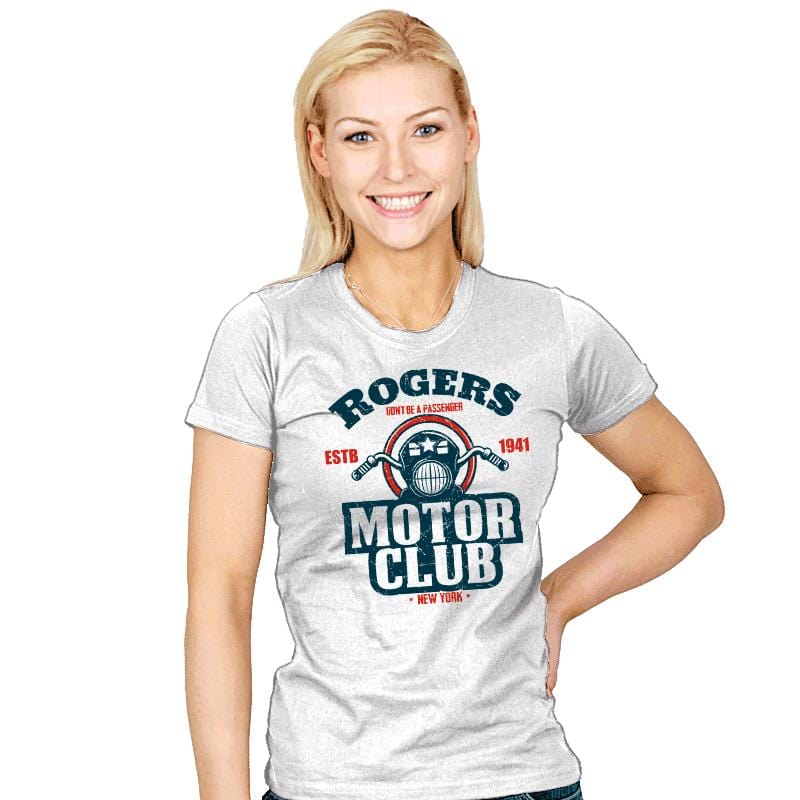 Rogers Motor Club - Womens T-Shirts RIPT Apparel