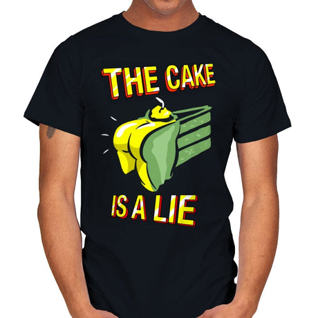 Rogue Cake - Mens T-Shirts RIPT Apparel Small / Black