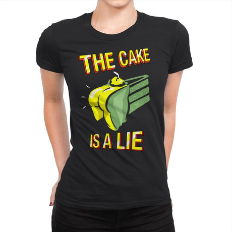 Rogue Cake - Womens Premium T-Shirts RIPT Apparel Small / Black