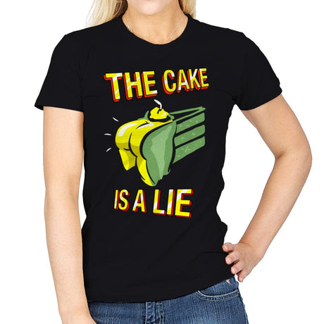 Rogue Cake - Womens T-Shirts RIPT Apparel Small / Black