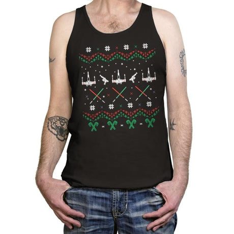 Rogue Christmas - Ugly Holiday - Tanktop Tanktop RIPT Apparel