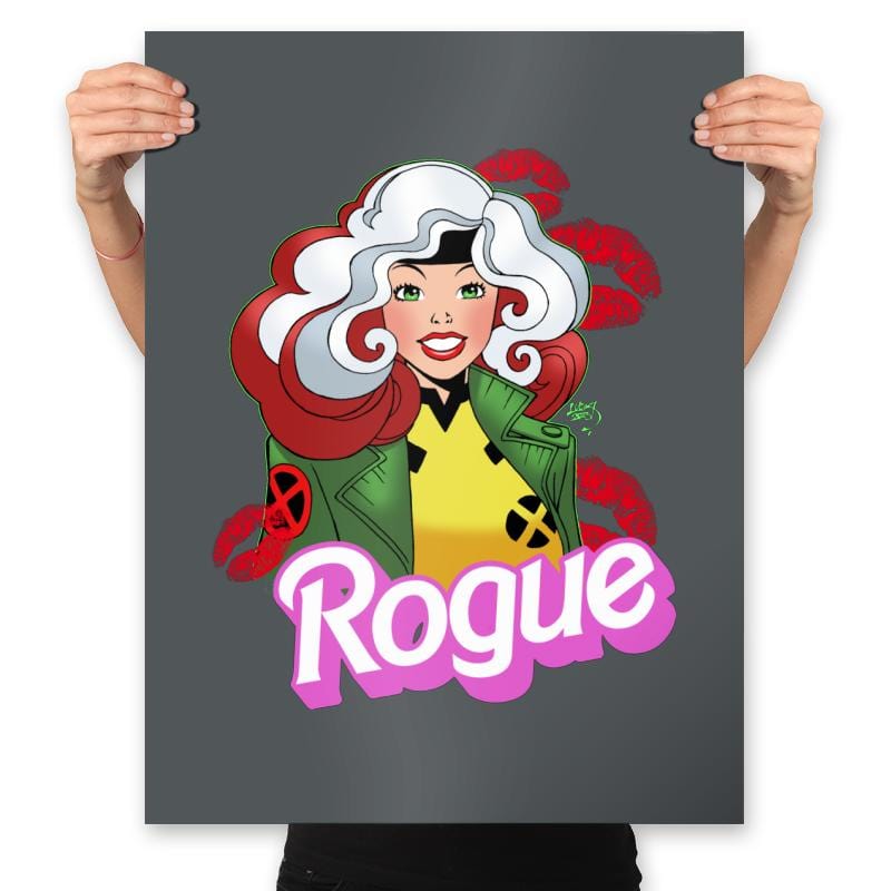 Rogue Doll - Prints Posters RIPT Apparel 18x24 / Charcoal