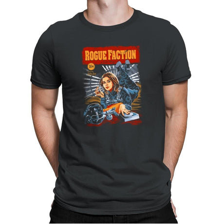 Rogue Faction Exclusive - Mens Premium T-Shirts RIPT Apparel Small / Heavy Metal