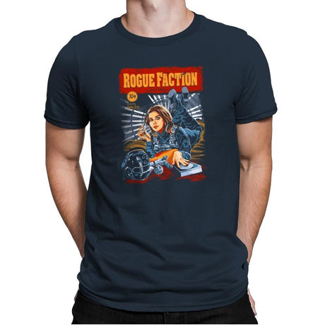 Rogue Faction Exclusive - Mens Premium T-Shirts RIPT Apparel Small / Indigo