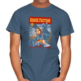 Rogue Faction Exclusive - Mens T-Shirts RIPT Apparel Small / Indigo Blue