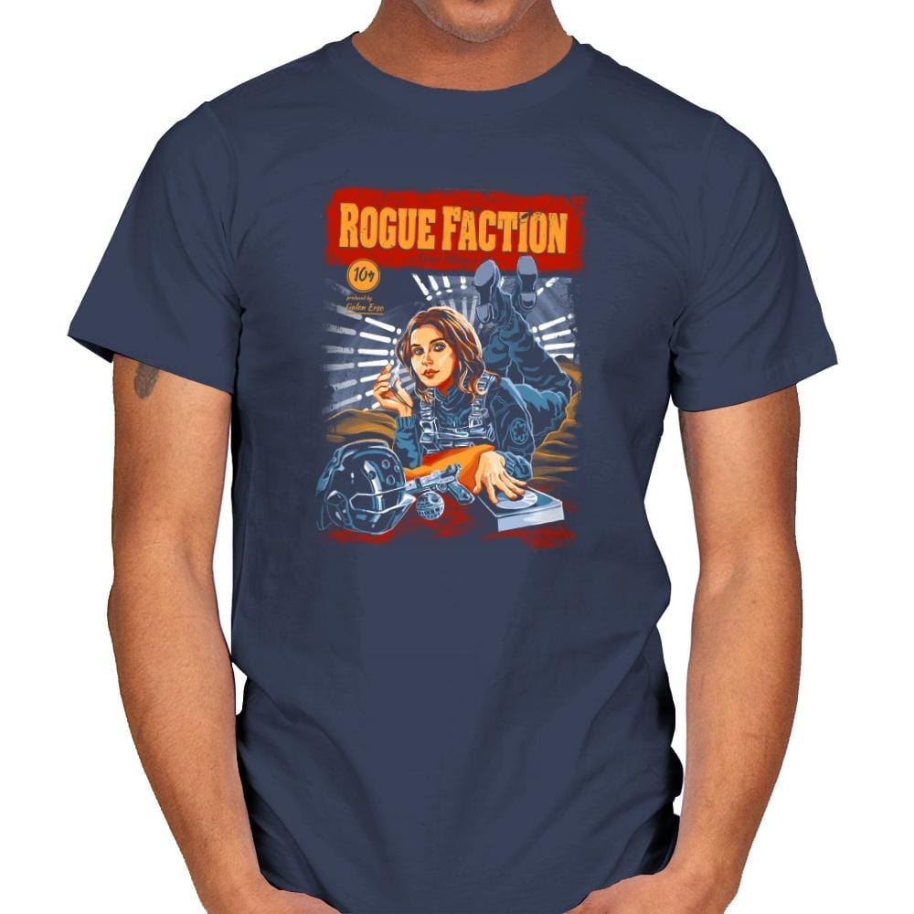 Rogue Faction Exclusive - Mens T-Shirts RIPT Apparel Small / Navy