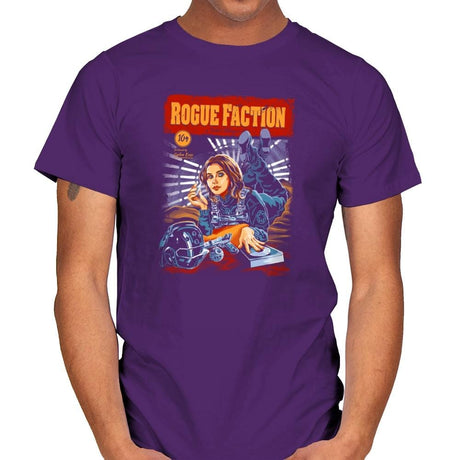 Rogue Faction Exclusive - Mens T-Shirts RIPT Apparel Small / Purple