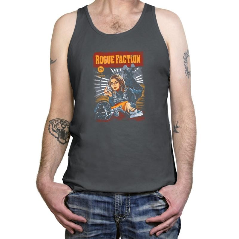 Rogue Faction Exclusive - Tanktop Tanktop RIPT Apparel X-Small / Asphalt